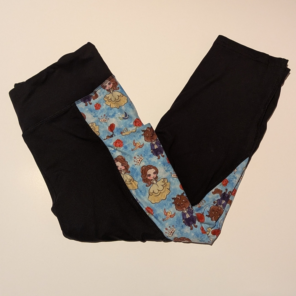 Barker Basic Beauty and the Beast Leggings OS